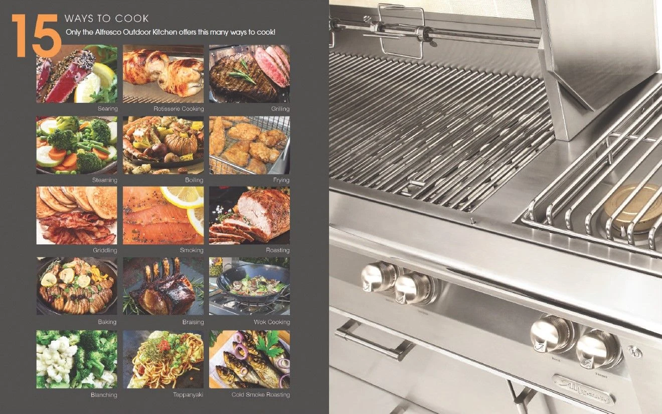 Alfresco ALXE-56 Built-In Grill, 56-Inch 6 Alfresco ALXE-56 Built-In Grill, 56-Inch - Image 6