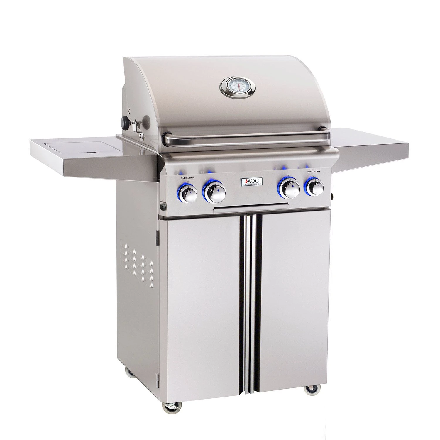 American Outdoor Grill 24 Inch Gas Grill On Cart 1 American Outdoor Grill 24 Inch Gas Grill On Cart