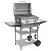 Solaire AA23AGC AllAbout Double Burner Table Top Infrared Grill On Cart
