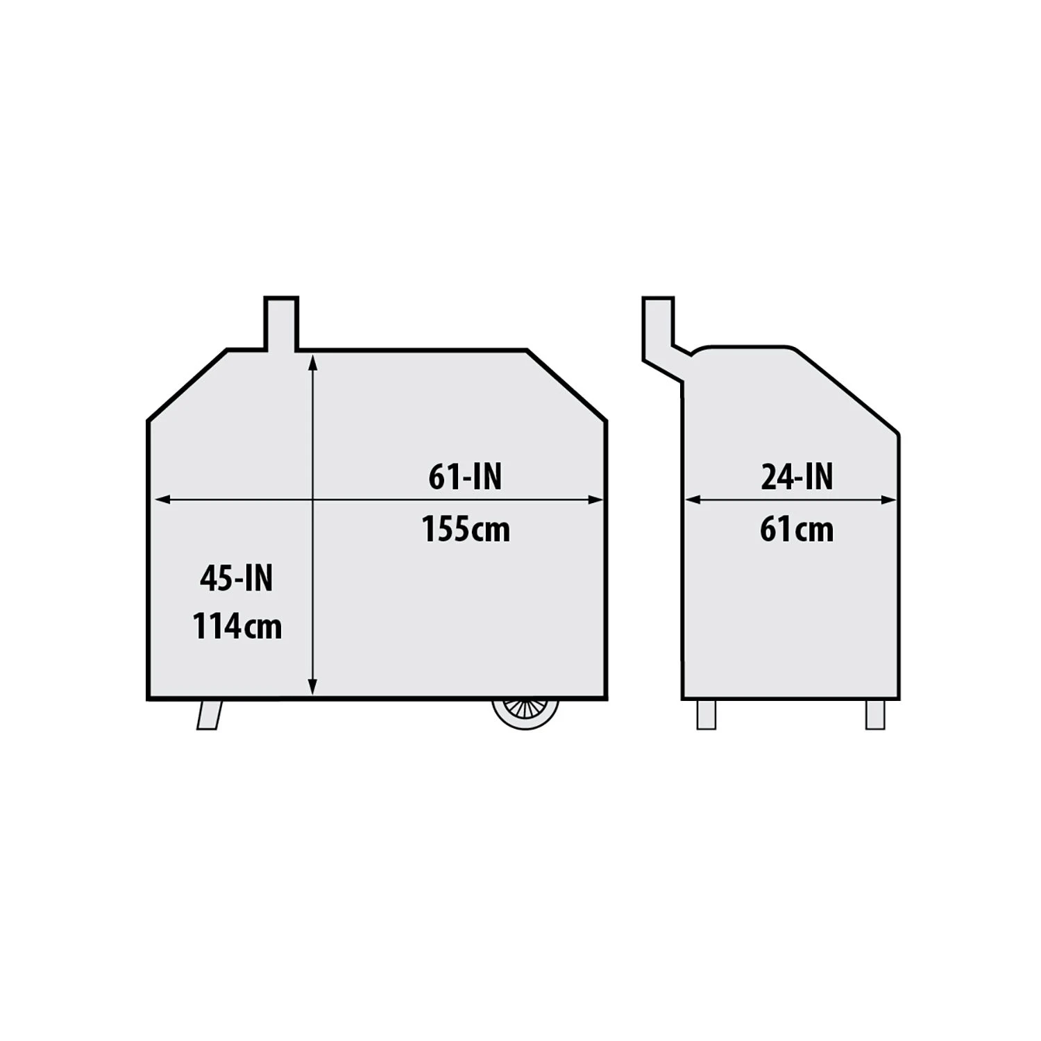 Broil King 67069 Premium Polyester Cover For Smoke XL Pro Pellet Grill 5 Broil King 67069 Premium Polyester Cover For Smoke XL Pro Pellet Grill - Image 5