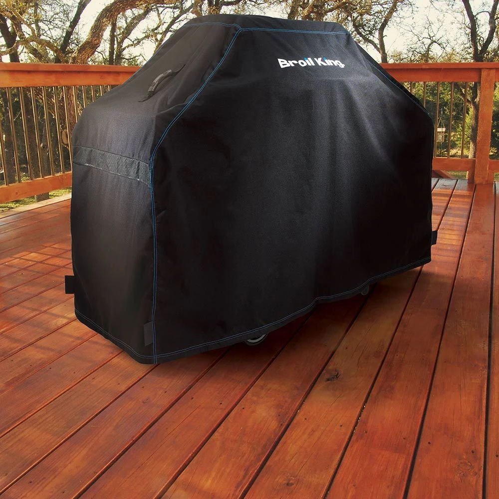 Broil King 68492 70.5-Inch Premium Polyester Grill Cover For Regal 500, Imperial 500 Grills 5 Broil King 68492 70.5-Inch Premium Polyester Grill Cover For Regal 500, Imperial 500 Grills - Image 5