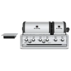 Smokey Ridge Grills Shop 26 Broil King IMP-XLSBI Imperial XLS Dual Oven 6-Burner Built-In Grill With Side Burner, 38-Inches