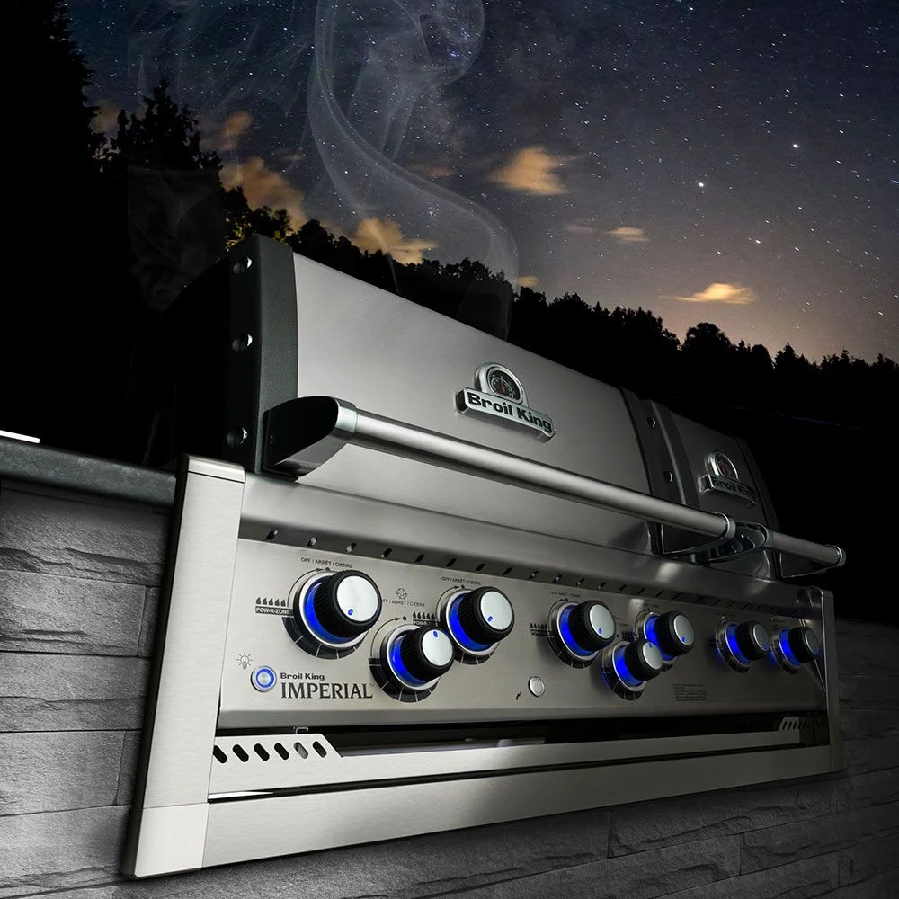 Broil King IMP-XLSBI Imperial XLS Dual Oven 6-Burner Built-In Grill With Side Burner, 38-Inches 5 Broil King IMP-XLSBI Imperial XLS Dual Oven 6-Burner Built-In Grill With Side Burner, 38-Inches - Image 5