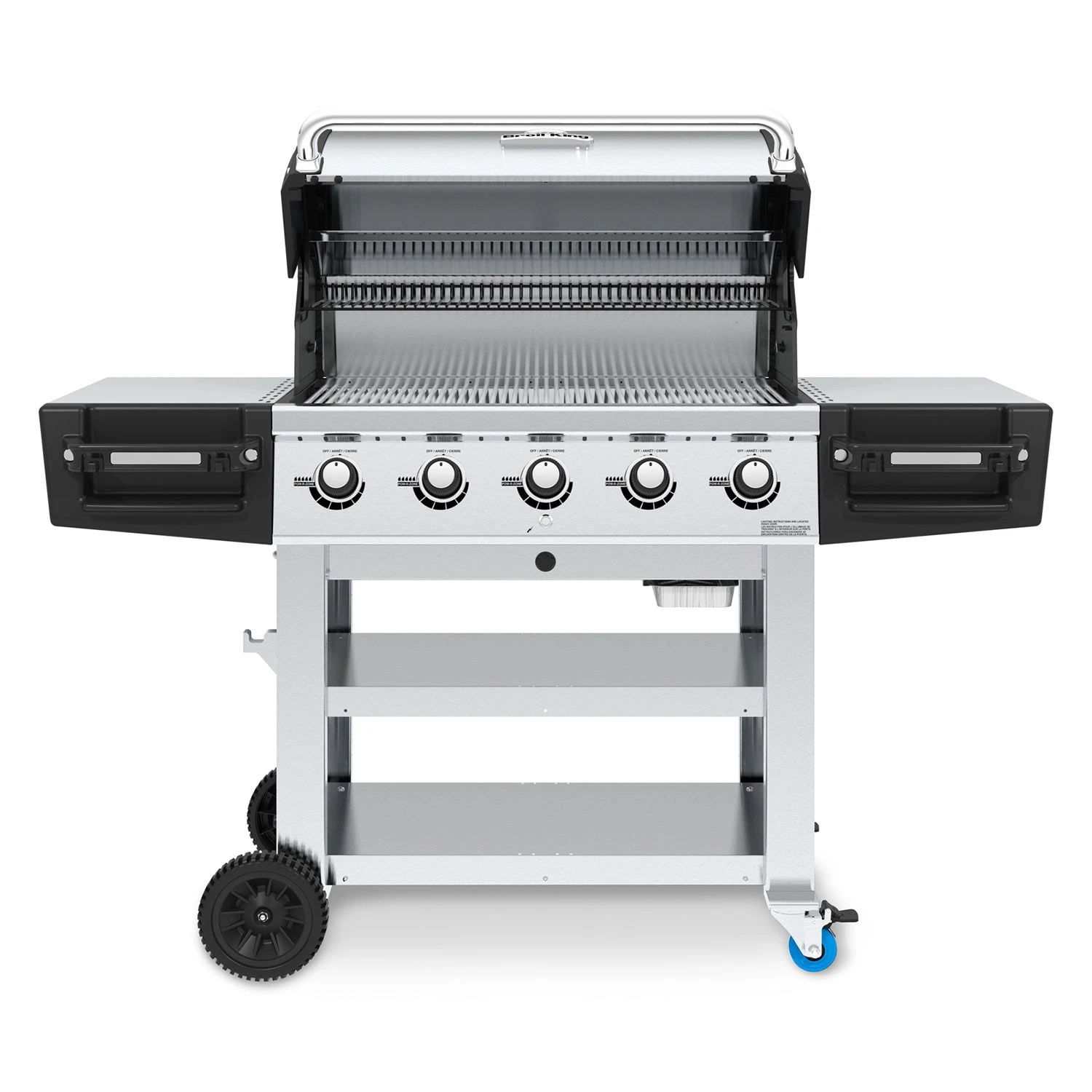 Broil King REG-S520C Regal S520 Commercial 5-Burner Grill On 2-Wheel Cart, 32-Inches 2 Broil King REG-S520C Regal S520 Commercial 5-Burner Grill On 2-Wheel Cart, 32-Inches - Image 2