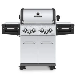 Broil King REG-S490PIR Regal S490 Pro Infrared 4-Burner Freestanding Grill, 25.5-Inches