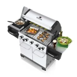 Broil King REG-S590P Regal S590 Pro 5-Burner Freestanding Grill With Side Burner, 32-Inches -Smokey Ridge Grills Shop bk regals590pro c 06 20