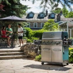 Broil King REG-S590P Regal S590 Pro 5-Burner Freestanding Grill With Side Burner, 32-Inches -Smokey Ridge Grills Shop bk regals590pro ls a 06 20