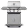 Blaze Prelude LBM Freestanding 3-Burner Gas Grill, 25-Inch