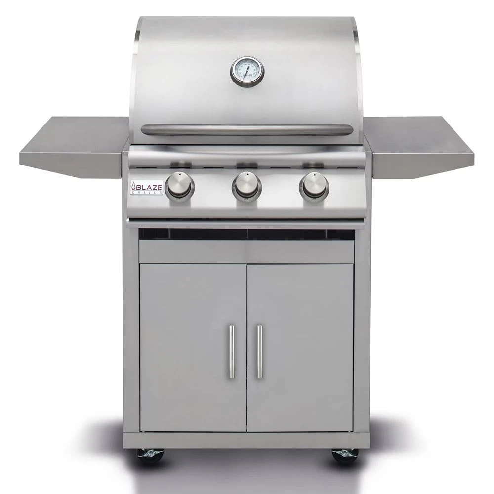 Blaze Prelude LBM Freestanding 3-Burner Gas Grill, 25-Inch 1 Blaze Prelude LBM Freestanding 3-Burner Gas Grill, 25-Inch