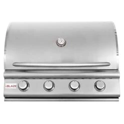 Blaze BLZ-4LBM Stainless Steel Built-In 4-Burner Gas Grill, 32-inch -Smokey Ridge Grills Shop blz 4lbm config c 08 22