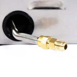 Coyote Stainless Steel Freestanding Flat Top Gas Griddle, 30-Inch (C1FTG30-CT) -Smokey Ridge Grills Shop c1ftg30 e 01 22