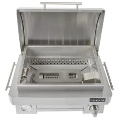 Coyote Stainless Steel Portable Grill, Propane (C1PORTLP) 9 Coyote Stainless Steel Portable Grill, Propane (C1PORTLP) -Smokey Ridge Grills Shop c1portlp d 07 21