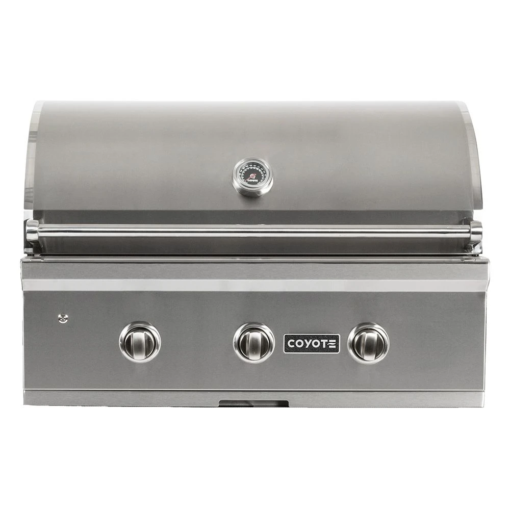Coyote C-Series Stainless Steel Built-In Gas Grill, 34-Inch (C2C34) 1 Coyote C-Series Stainless Steel Built-In Gas Grill, 34-Inch (C2C34)