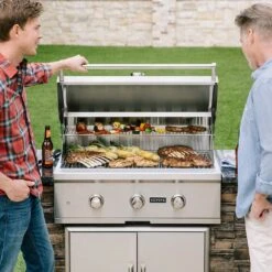 Coyote C-Series Stainless Steel Freestanding Gas Grill, 34-Inch (C2C34-CT) -Smokey Ridge Grills Shop c2c34 ct ls c 07 21