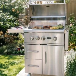 Coyote S-Series Stainless Steel Freestanding Gas Grill With Infrared Sear Burner & Rotisserie, 30-Inch (C2SL30-CT) 9 Coyote S-Series Stainless Steel Freestanding Gas Grill With Infrared Sear Burner & Rotisserie, 30-Inch (C2SL30-CT) -Smokey Ridge Grills Shop c2sl30 ct ls b 07 21