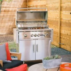 Coyote Stainless Steel Freestanding Builder Gas Grill With Infrared Sear Burner And Rotisserie, 36-Inch (C1S36-CT) 8 Coyote Stainless Steel Freestanding Builder Gas Grill With Infrared Sear Burner And Rotisserie, 36-Inch (C1S36-CT) -Smokey Ridge Grills Shop c2sl36 ct ls b 07 21 1