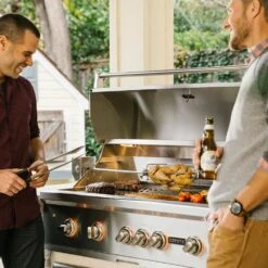 Coyote S-Series Stainless Steel Freestanding Gas Grill With Infrared Sear Burner & Rotisserie, 42-Inch (C2SL42-CT) -Smokey Ridge Grills Shop c2sl42 ct ls a 07 21