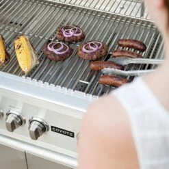 Coyote Stainless Steel Freestanding Builder Gas Grill With Infrared Sear Burner And Rotisserie, 36-Inch (C1S36-CT) 10 Coyote Stainless Steel Freestanding Builder Gas Grill With Infrared Sear Burner And Rotisserie, 36-Inch (C1S36-CT) -Smokey Ridge Grills Shop c2sl42 ct ls k 07 21