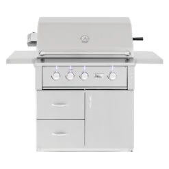 Summerset ALT36 Alturi Series Gas Grill On Cart, 36-Inch