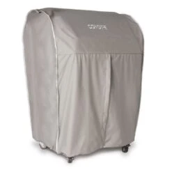 Coyote Vinyl Light Gray Cover For 50-Inch Hybrid Freestanding Grill