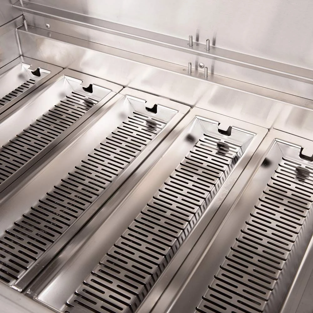 American Made Grills AMG-MUS36 Muscle 36-Inch Built-In Dual Fuel Wood And Gas Grill With Infrared Searing Burner And Rotisserie Kit 5 American Made Grills AMG-MUS36 Muscle 36-Inch Built-In Dual Fuel Wood And Gas Grill With Infrared Searing Burner And Rotisserie Kit - Image 5