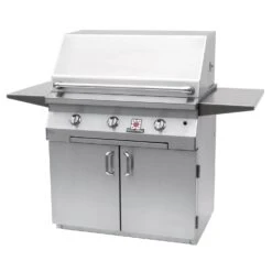 Solaire IRBQ-36 36-Inch Freestanding Grill On 2-Door Cart -Smokey Ridge Grills Shop irbq 36c ped a 02 20 1