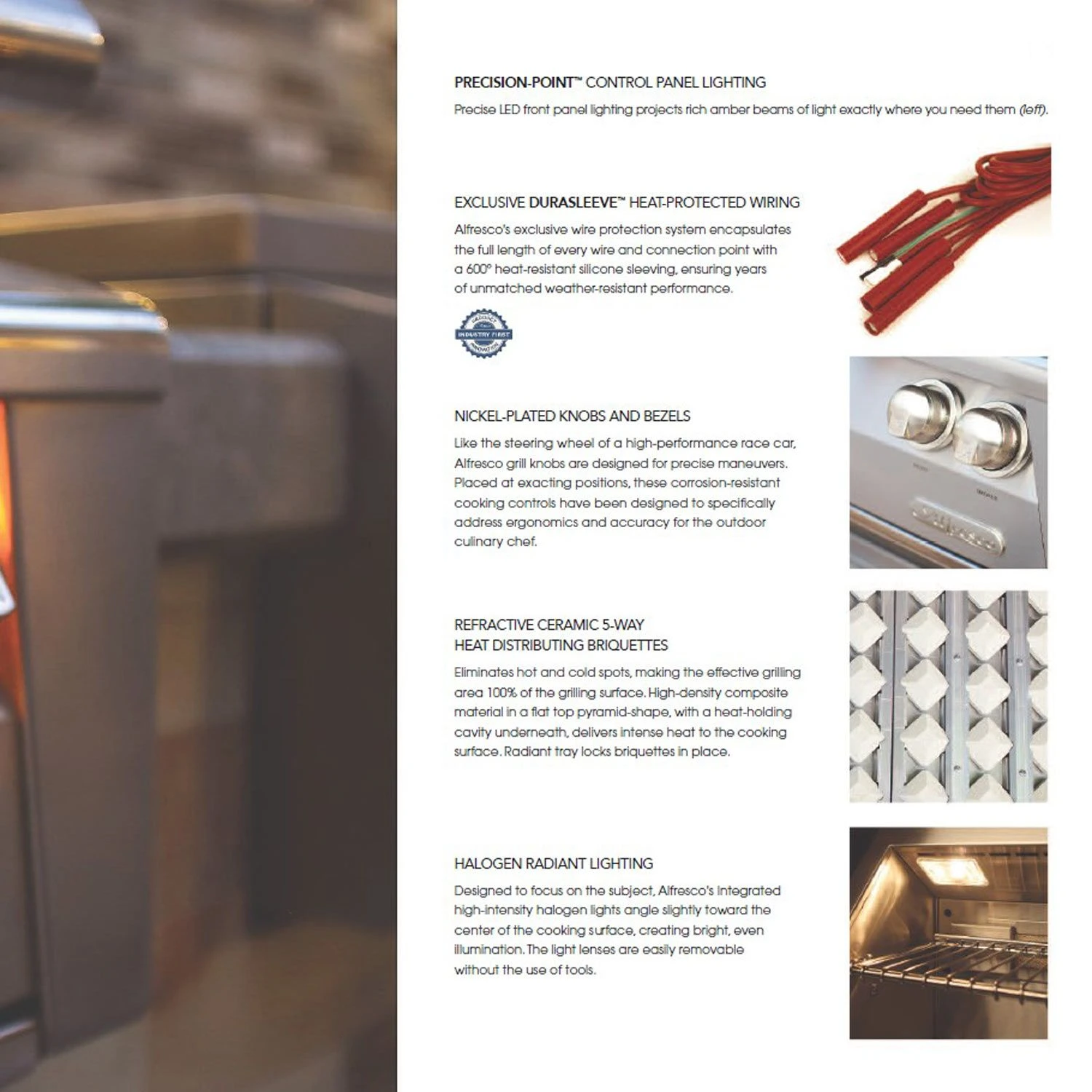 Alfresco ALXE-36 Built-In Grill, 36-Inch 4 Alfresco ALXE-36 Built-In Grill, 36-Inch - Image 4