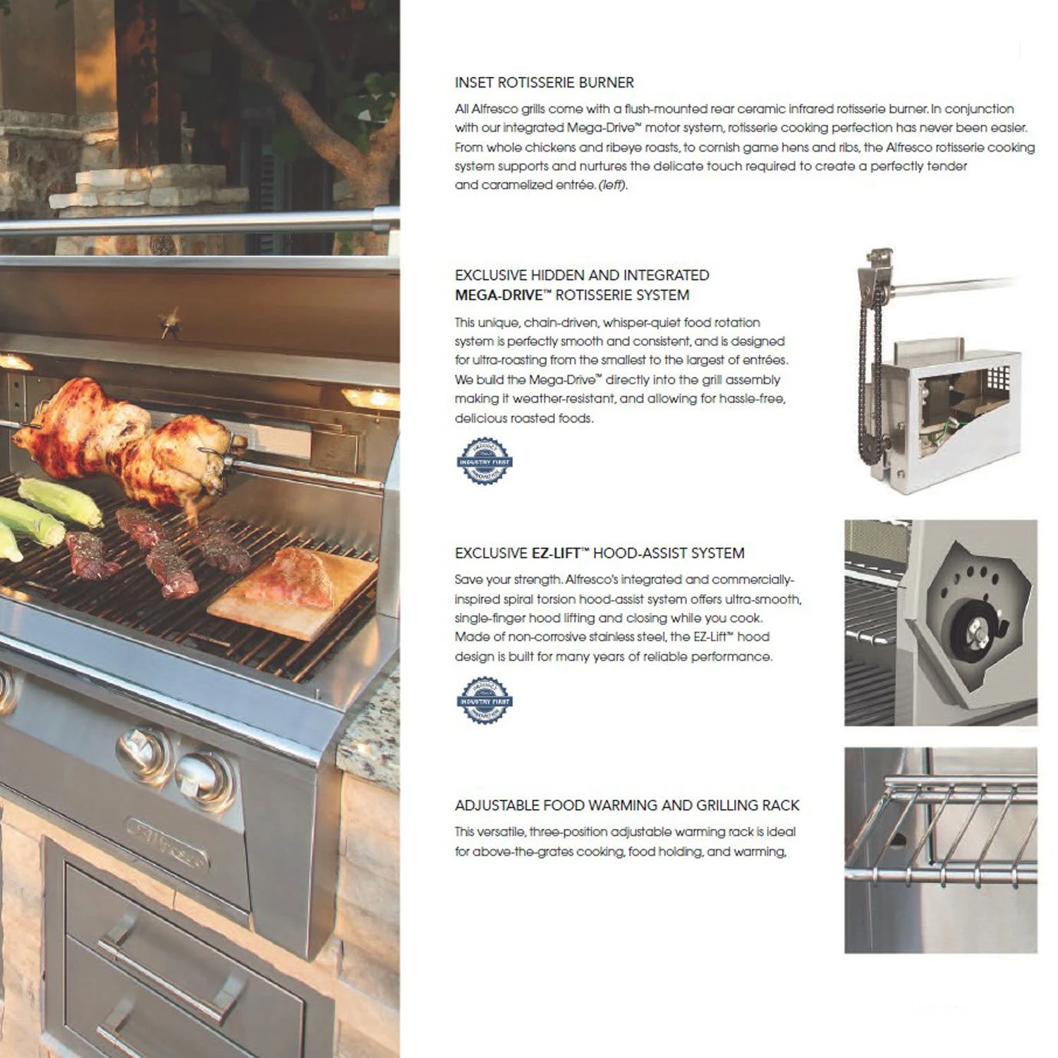 Alfresco ALXE-36 Built-In Grill, 36-Inch 5 Alfresco ALXE-36 Built-In Grill, 36-Inch - Image 5