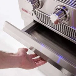 American Made Grills AMG-MUS36-CART Muscle 36-Inch Dual Fuel Wood And Gas Grill With Infrared Searing Burner And Rotisserie Kit On Cart 9 American Made Grills AMG-MUS36-CART Muscle 36-Inch Dual Fuel Wood And Gas Grill With Infrared Searing Burner And Rotisserie Kit On Cart -Smokey Ridge Grills Shop musfs36 d 4 21 1