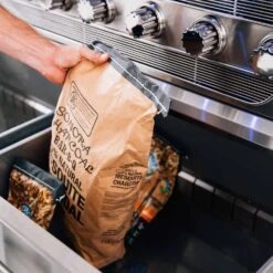 American Made Grills AMG-MUS54-CART Muscle 54-Inch Dual Fuel Wood And Gas Grill With Infrared Searing Burner And Rotisserie Kit On Cart 8 American Made Grills AMG-MUS54-CART Muscle 54-Inch Dual Fuel Wood And Gas Grill With Infrared Searing Burner And Rotisserie Kit On Cart -Smokey Ridge Grills Shop musfs54 c 04 21