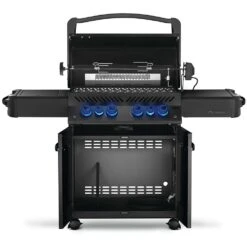 Napoleon P500RSIBK-3-PHM Phantom Prestige 500 Gas Grill On Cart With Infrared Side And Rear Burners -Smokey Ridge Grills Shop p500rsibk 3 phm config c 11 22