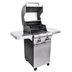 Saber R33CC0317 2-Burner Deluxe Freestanding Cast Infrared Grill, 20-Inches -Smokey Ridge Grills Shop r33cc0317 d 02 20
