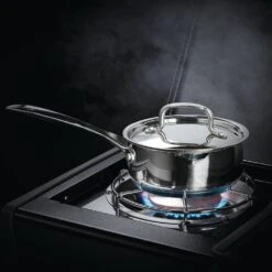 Napoleon R425SBK-1-OB Rogue 425 Gas Grill On Cart With Side Range Burner -Smokey Ridge Grills Shop r365sbk 1 ob range b 12 20