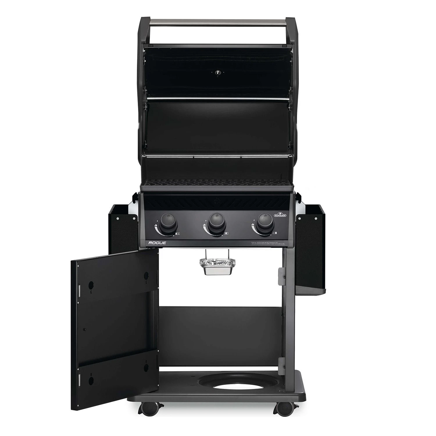 Napoleon R425K-1 Rogue 425 Black Gas Grill On Cart 2 Napoleon R425K-1 Rogue 425 Black Gas Grill On Cart - Image 2