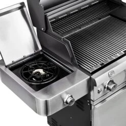 Saber R50CC0317 3-Burner Deluxe Freestanding Cast Infrared Grill With Side Burner, 32-Inches -Smokey Ridge Grills Shop r50cc0317 f 02 20