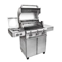 Saber R50SC1417 3-Burner Elite Freestanding Infrared Grill With Rotisserie & Side Burner, 32-Inches 9 Saber R50SC1417 3-Burner Elite Freestanding Infrared Grill With Rotisserie & Side Burner, 32-Inches -Smokey Ridge Grills Shop r50sc1417 d 02 20