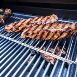 Saber R50SC1417 3-Burner Elite Freestanding Infrared Grill With Rotisserie & Side Burner, 32-Inches 10 Saber R50SC1417 3-Burner Elite Freestanding Infrared Grill With Rotisserie & Side Burner, 32-Inches -Smokey Ridge Grills Shop r50sc1417 ls e 02 20