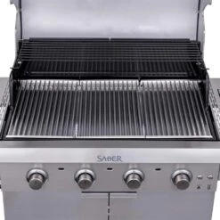 Saber R52SC0421 4-Burner Select Freestanding Infrared Grill With Side Burner, 40-Inches -Smokey Ridge Grills Shop r52sc0421 f 05 21