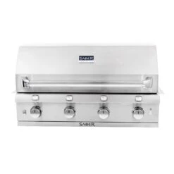 Saber R67SB0317 4-Burner Premium Built-In Infrared Grill, 40-Inches