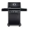Napoleon RXT425SIBK Rogue XT 425 Black Gas Grill On Cart With Infrared Side Burner, 23.75-Inches