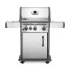 Napoleon RXT425SIBSS Rogue XT 425 Gas Grill On Cart With Infrared Side Burner, 23.75-Inches