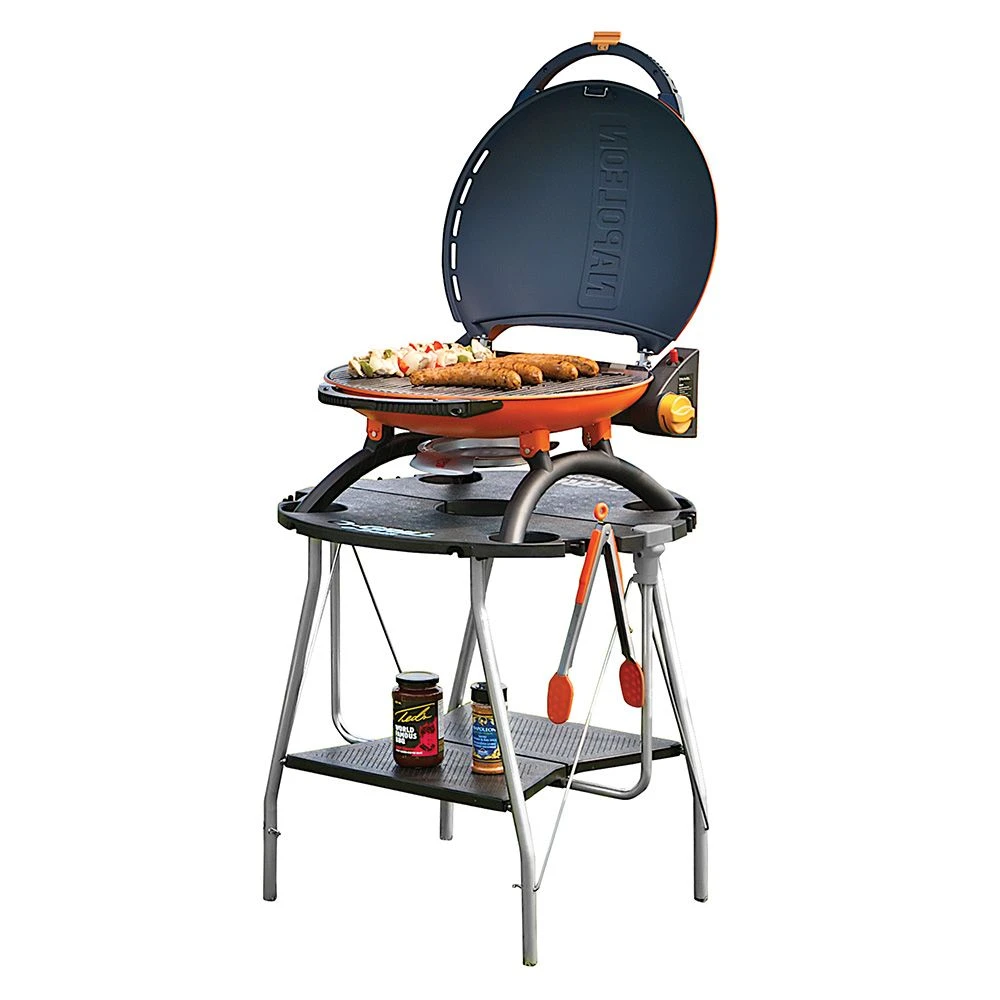 Napoleon TQ2225PO-STAND TravelQ Portable Gas Tabletop Grill With Base, Propane 1 Napoleon TQ2225PO-STAND TravelQ Portable Gas Tabletop Grill With Base, Propane
