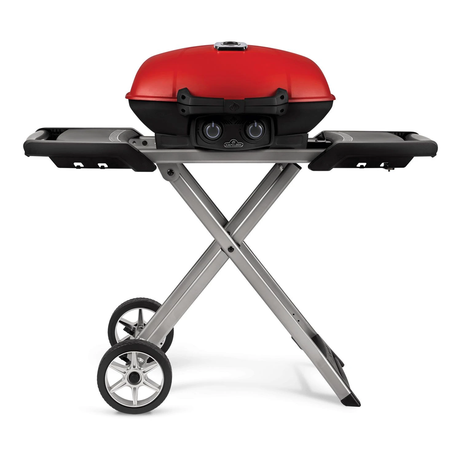 Napoleon TQ285X-RD-1-A TravelQ 285 Portable Grill With Scissor Cart, Propane 1 Napoleon TQ285X-RD-1-A TravelQ 285 Portable Grill With Scissor Cart, Propane