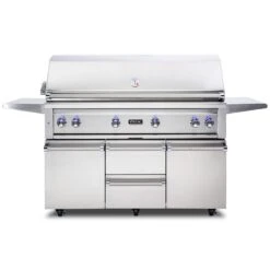 Viking 5 Series Stainless Steel Cart Gas Grill With ProSear Burner & Rotisserie, 54-Inch (VQGFS554)