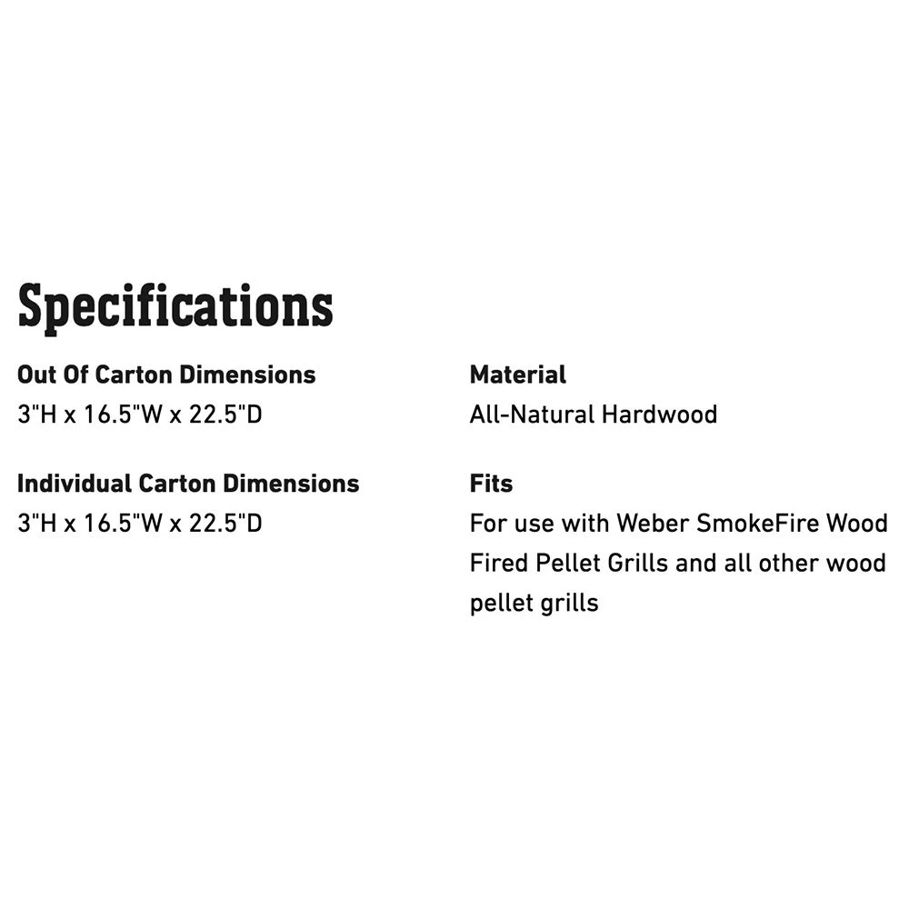 Weber All-Natural Hardwood Pellets, GrillMaster Blend, 20lb (WEB-190001) 2 Weber All-Natural Hardwood Pellets, GrillMaster Blend, 20lb (WEB-190001) - Image 2