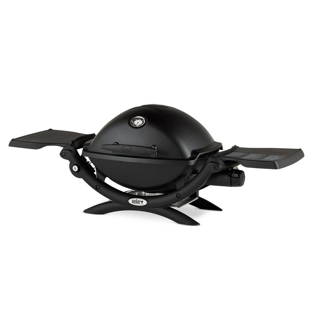 Weber Q1200 Portable Propane Gas Grill With Side Tables (WEB-Q1200) 2 Weber Q1200 Portable Propane Gas Grill With Side Tables (WEB-Q1200) - Image 2