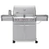 Weber Summit 4-Burner Freestanding Gas Grill With Rotisserie, Sear Station And Side Burner (WEB-E-S-470)