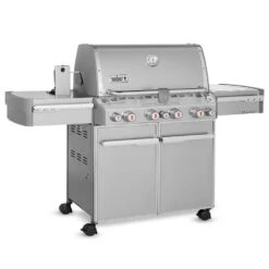 Weber Summit 4-Burner Freestanding Gas Grill With Rotisserie, Sear Station And Side Burner (WEB-E-S-470) -Smokey Ridge Grills Shop web 7170001 c 05 22