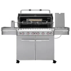 Weber Summit 6-Burner Freestanding Gas Grill With Rotisserie, Sear Station And Side Burner (WEB-E-S-670) -Smokey Ridge Grills Shop web 7370001 d 05 22
