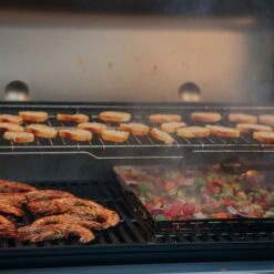 Weber Genesis Smart 3-Burner Freestanding Gas Grill With Sear Burner And Side Burner (WEB-EPX-335) -Smokey Ridge Grills Shop web ex sx 335 feat b 05 22